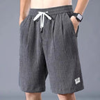 Mens Silk Style Breathable Loose Shorts